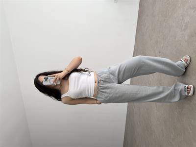 Viskon Summery Blue Pantolon