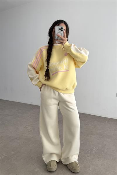 Whispers Sarı Bej  Eşofman Takımı