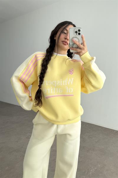 Whispers Sarı Bej  Eşofman Takımı