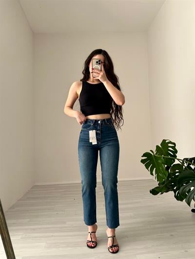 ZR Boyfit Vintage Blue Jean