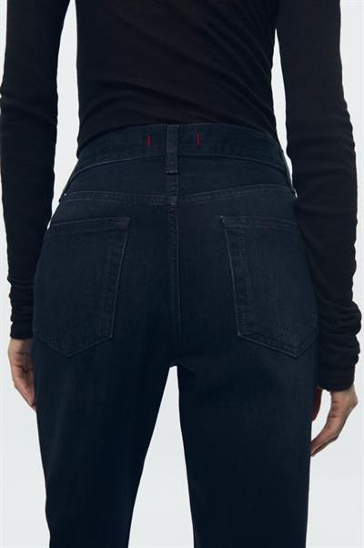 Zr Orijinal Nigt Black Yüksek Belli Straight Jaen