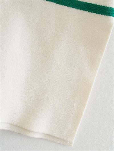 ZR Orijinal Yakalı Çizgili Kazak