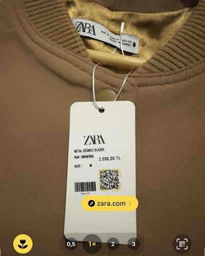 Orj. Cep Detaylı Zr. Bomber Ceket Camel