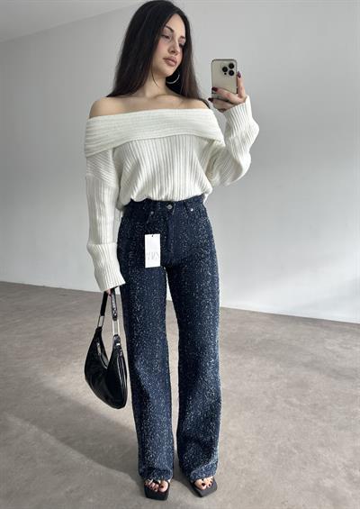 ZR Premium İpli Model Straight Jean