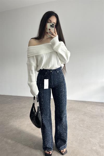 ZR Premium İpli Model Straight Jean