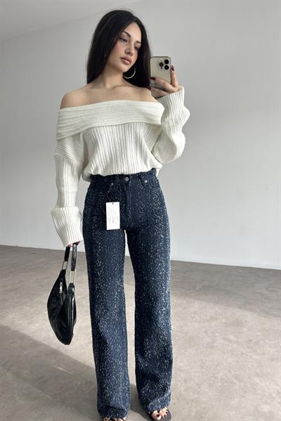 ZR Premium İpli Model Straight Jean