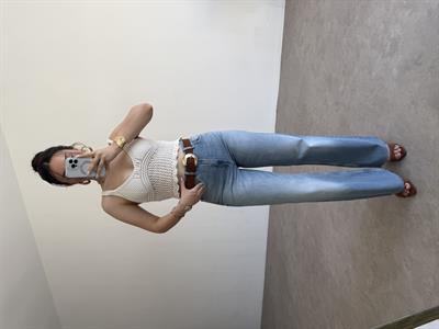 ZR Yüksek Bel Straight Fit Kesim Jean