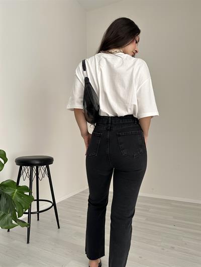 ZRA Boyfit Jean Kot Siyah
