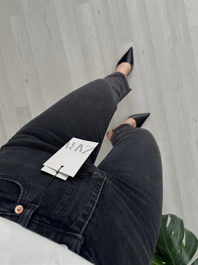 ZRA Boyfit Jean Kot Siyah