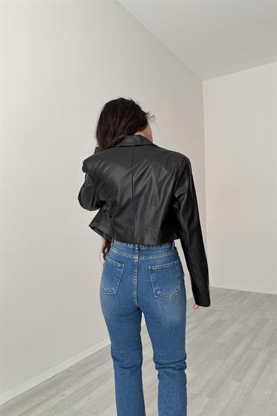 ZRA Boyfit Yüksek Belli Mid Blue Jean
