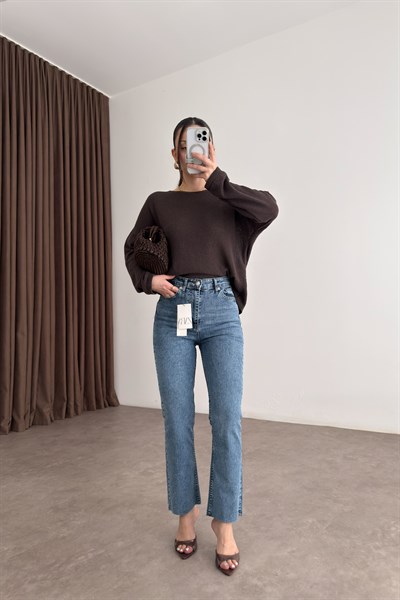 ZRA Orijinal Bilek Flare Sky Blue Jean