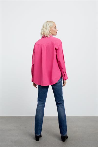 ZRA Orijinal Poplin Pembe Gömlek