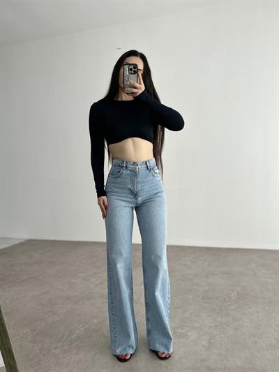 Zra Orijinal Sky Blue Straightleg Jean