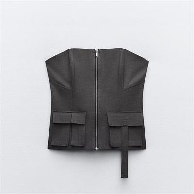 Zra Orj. Cep Detaylı Korse