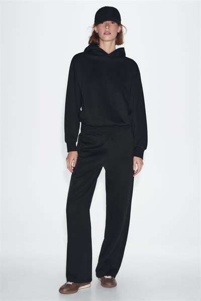 ZRA Orj. Siyah Basic Eşofman Takımı