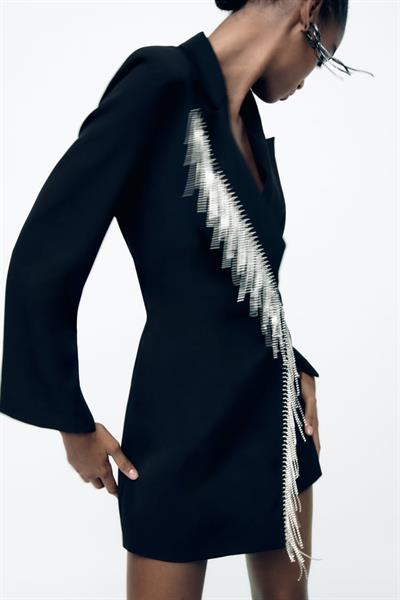 ZRA Orj. Taşlı Blazer Tulum