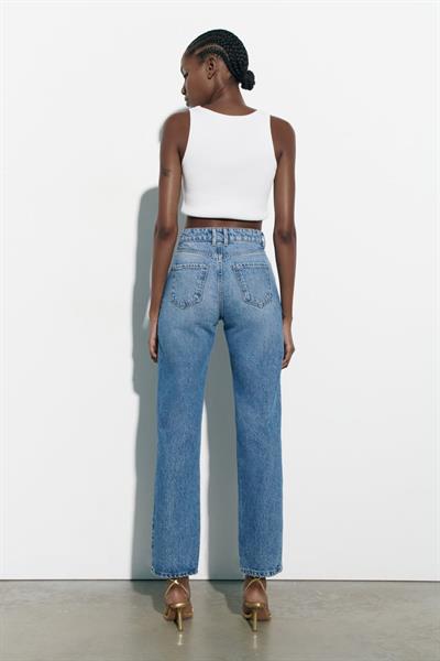 ZRA Orj. Yüksek Belli Fit Kesim Jean