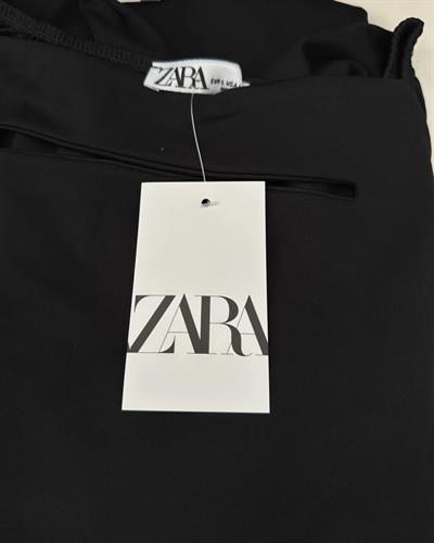 ZRA Pencere Detaylı Uzun Elbise