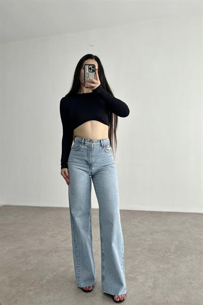 ZRA Premium Straightleg Jean Light Blue