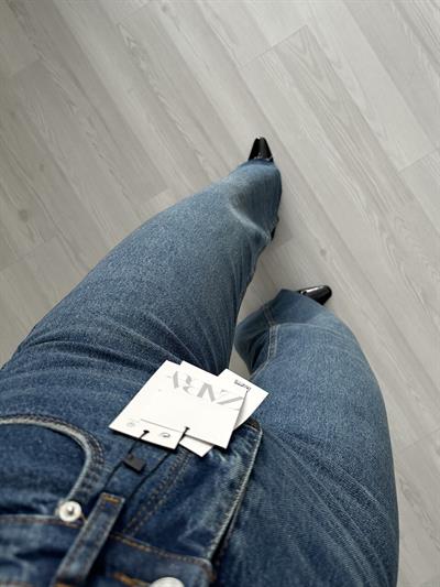 ZRA Premium Straightleg Jean Vintage Mavi