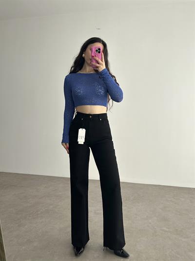 ZRA Premium Straigtleg Jet Siyah