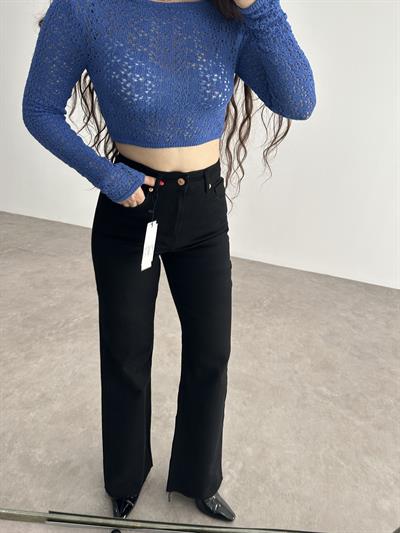 ZRA Premium Straigtleg Jet Siyah