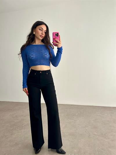 ZRA Premium Straigtleg Jet Siyah