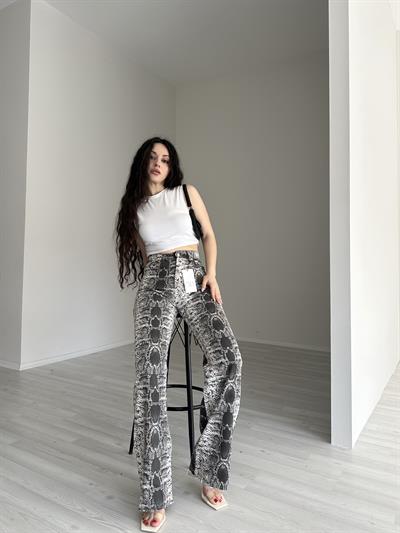 ZRA Snake Gri Pantolon