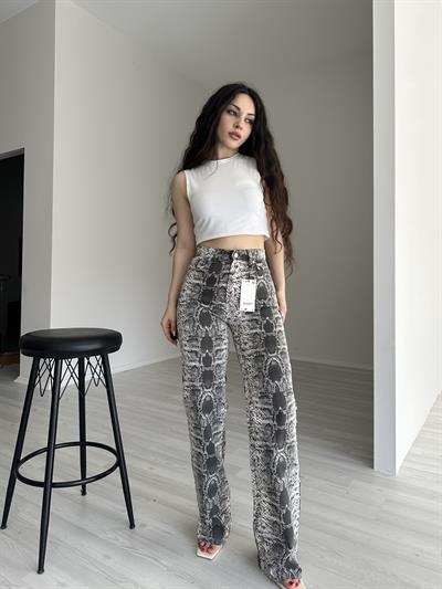 ZRA Snake Gri Pantolon