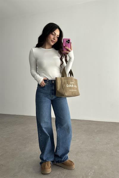 ZRA Tufts Blue Western Straightleg Jean