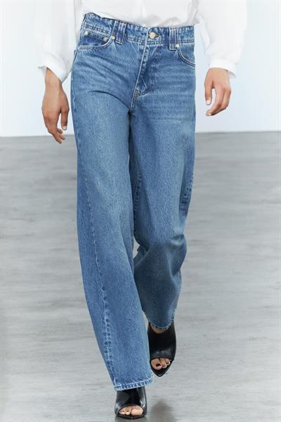 ZRA Tufts Blue Western Straightleg Jean