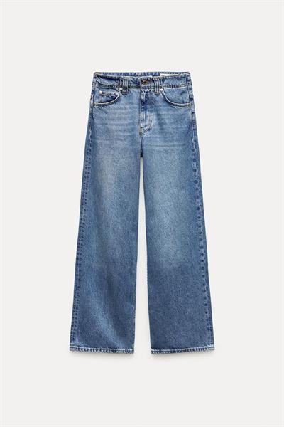 ZRA Tufts Blue Western Straightleg Jean