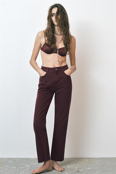Zra Z1975 Bordo Straightleg Jean