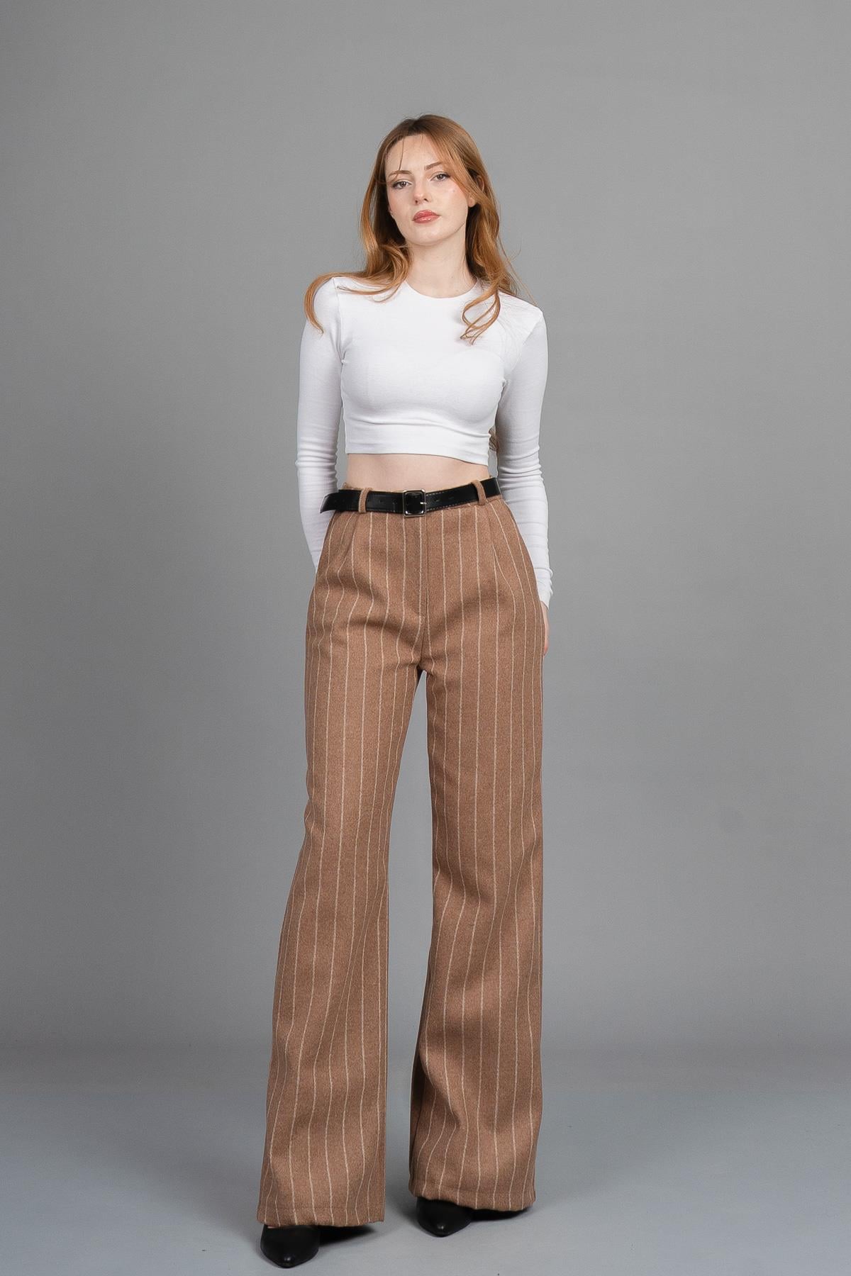 BETHANY DÜZ PAÇA PANTOLON