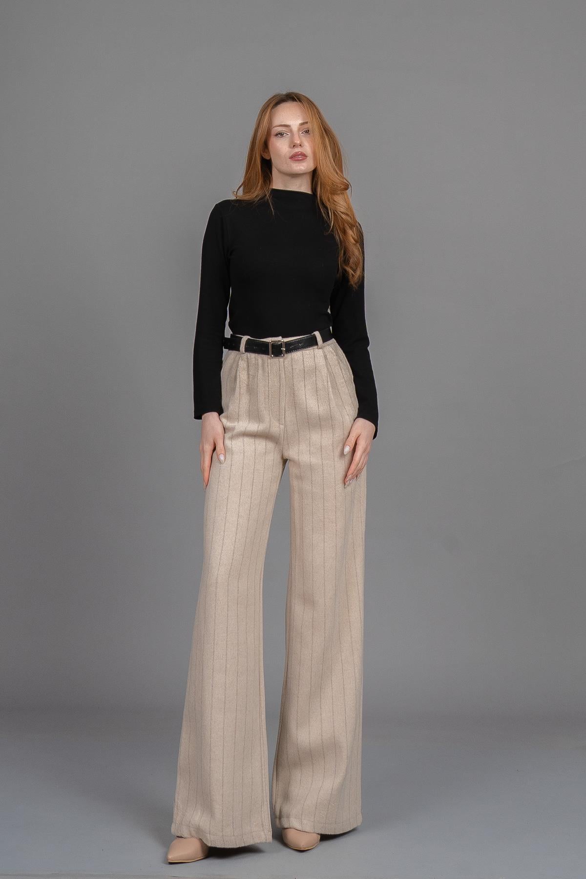 BETHANY DÜZ PAÇA PANTOLON