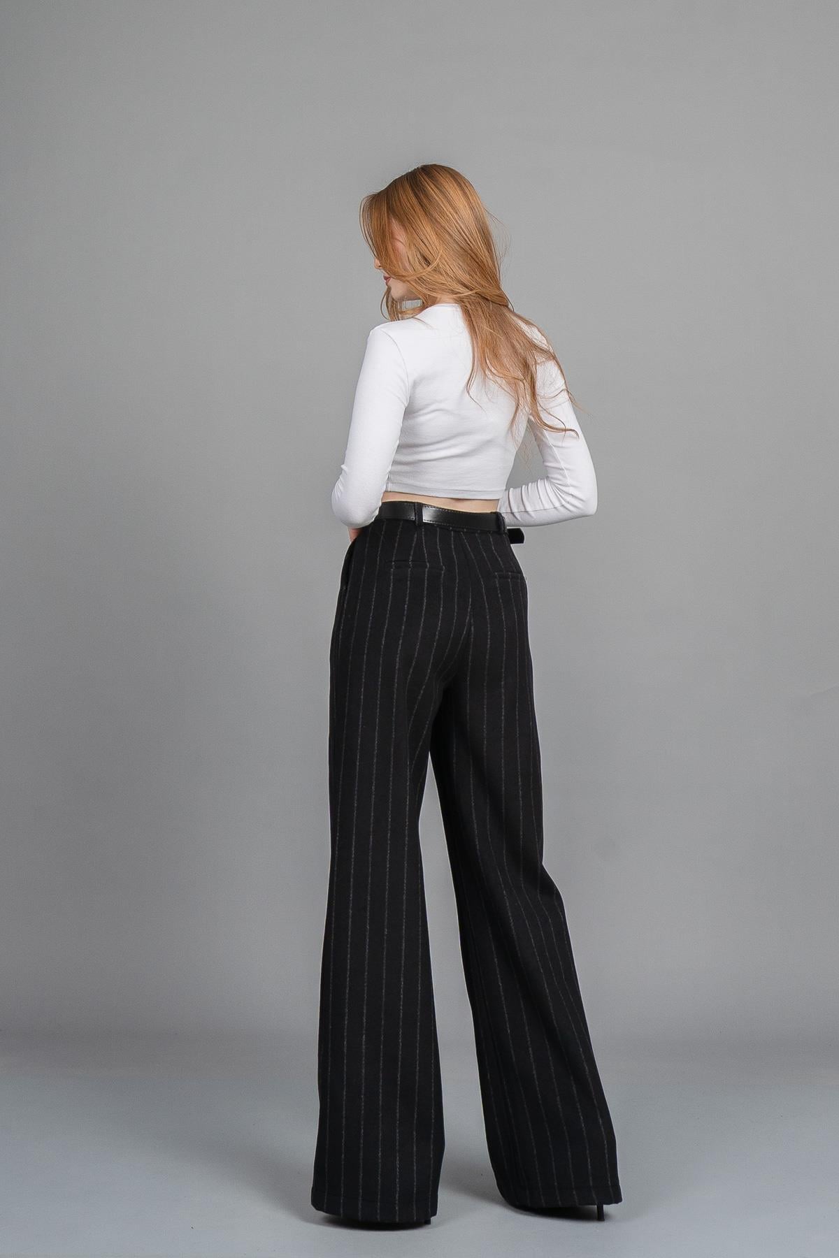 BETHANY DÜZ PAÇA PANTOLON