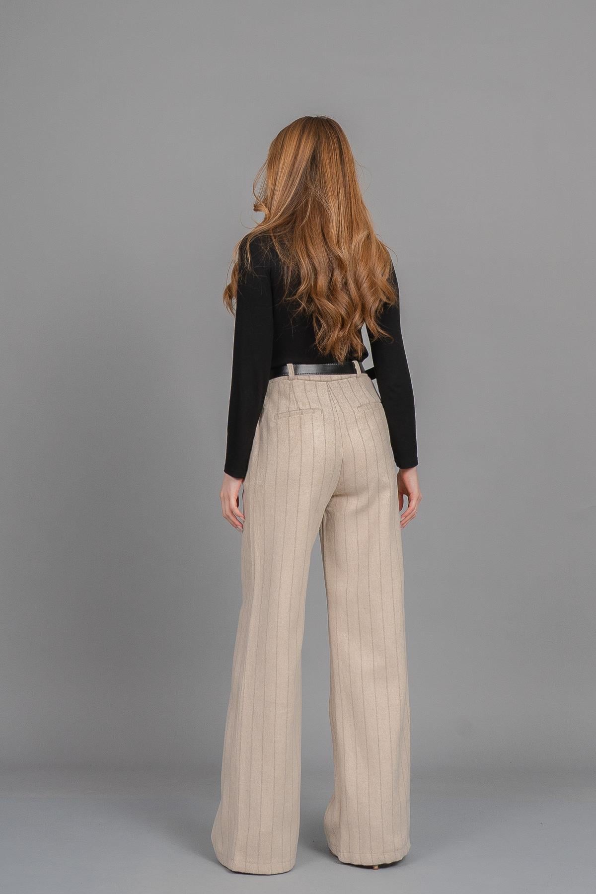 BETHANY DÜZ PAÇA PANTOLON