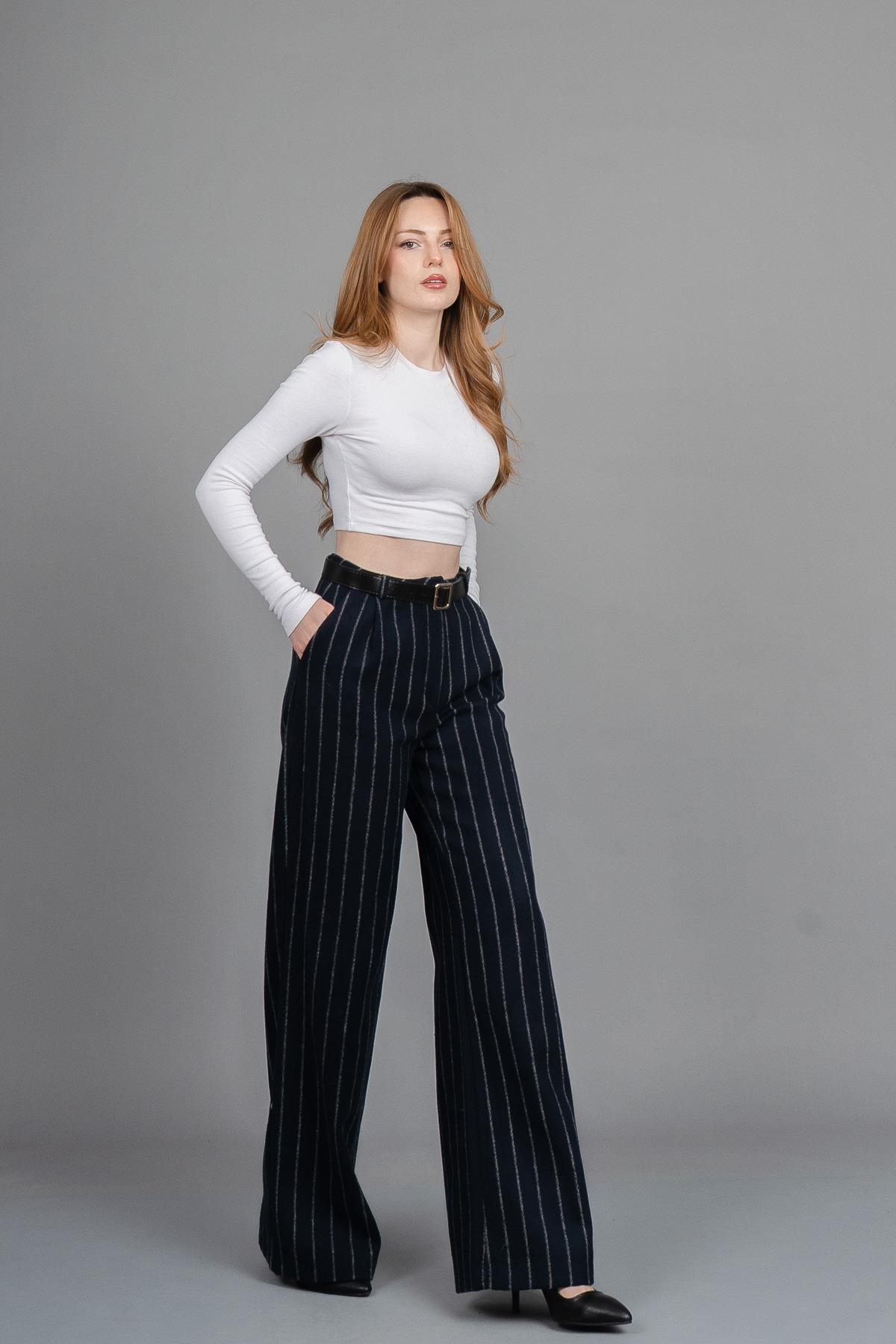 BETHANY DÜZ PAÇA PANTOLON