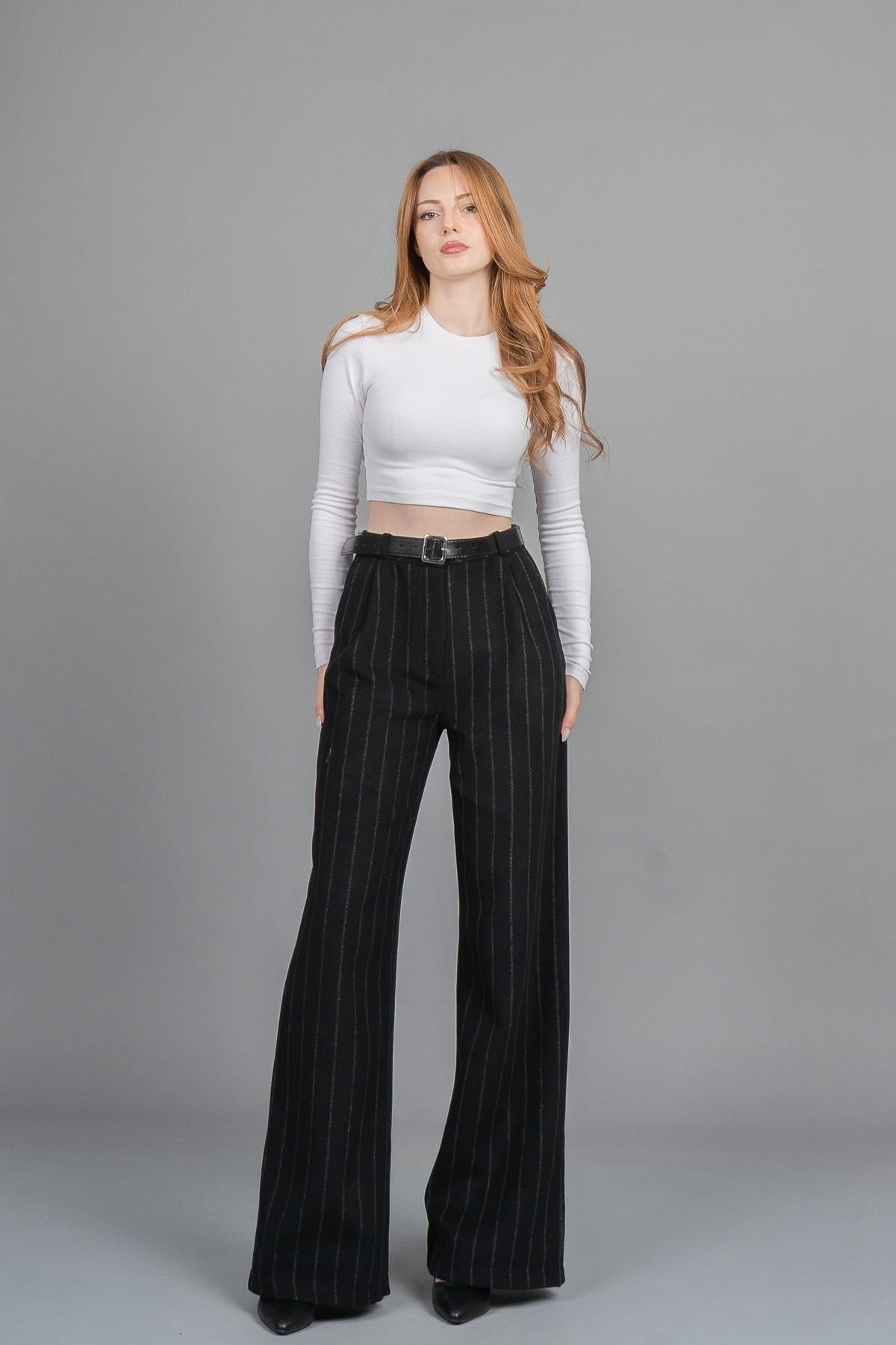BETHANY DÜZ PAÇA PANTOLON