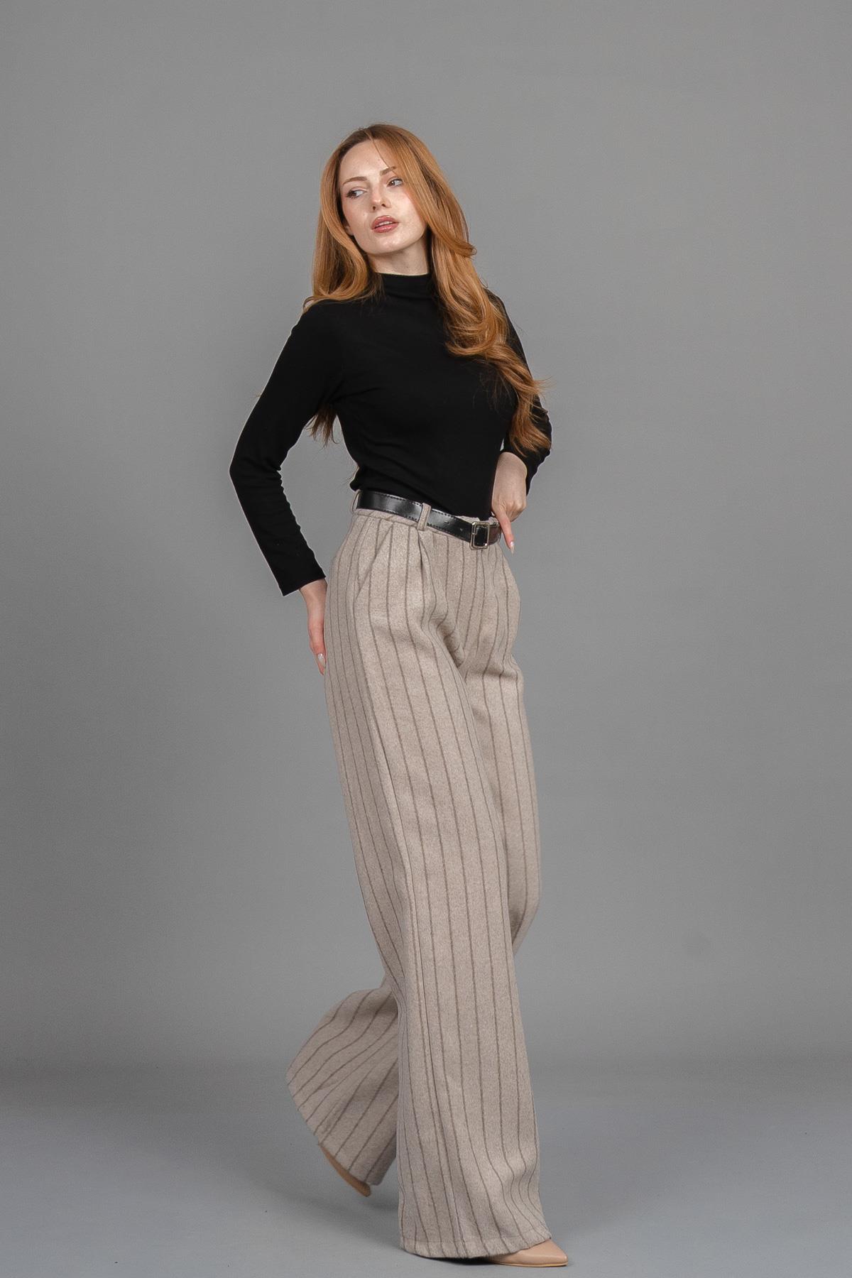 BETHANY DÜZ PAÇA PANTOLON