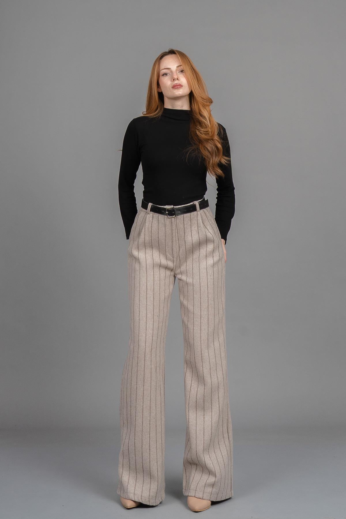 BETHANY DÜZ PAÇA PANTOLON