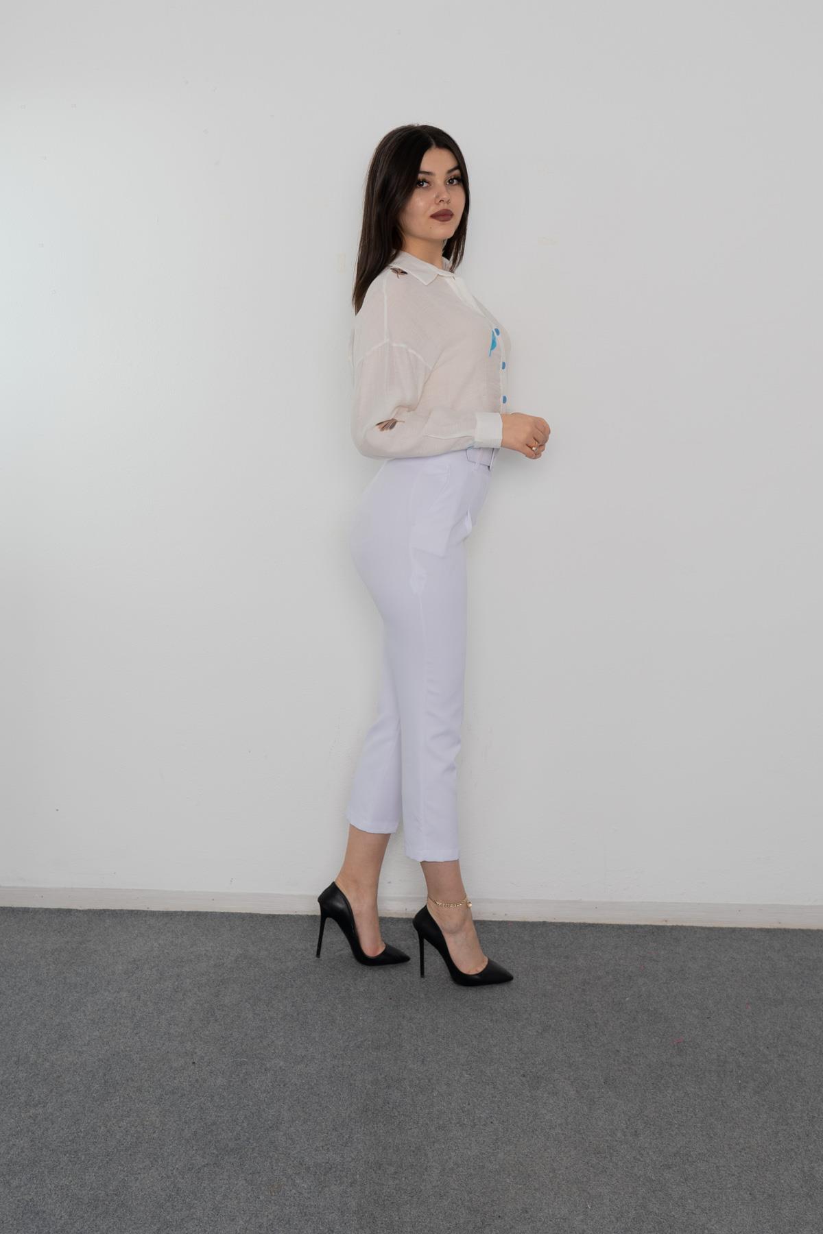 BRIDGET KEMERLİ PANTOLON