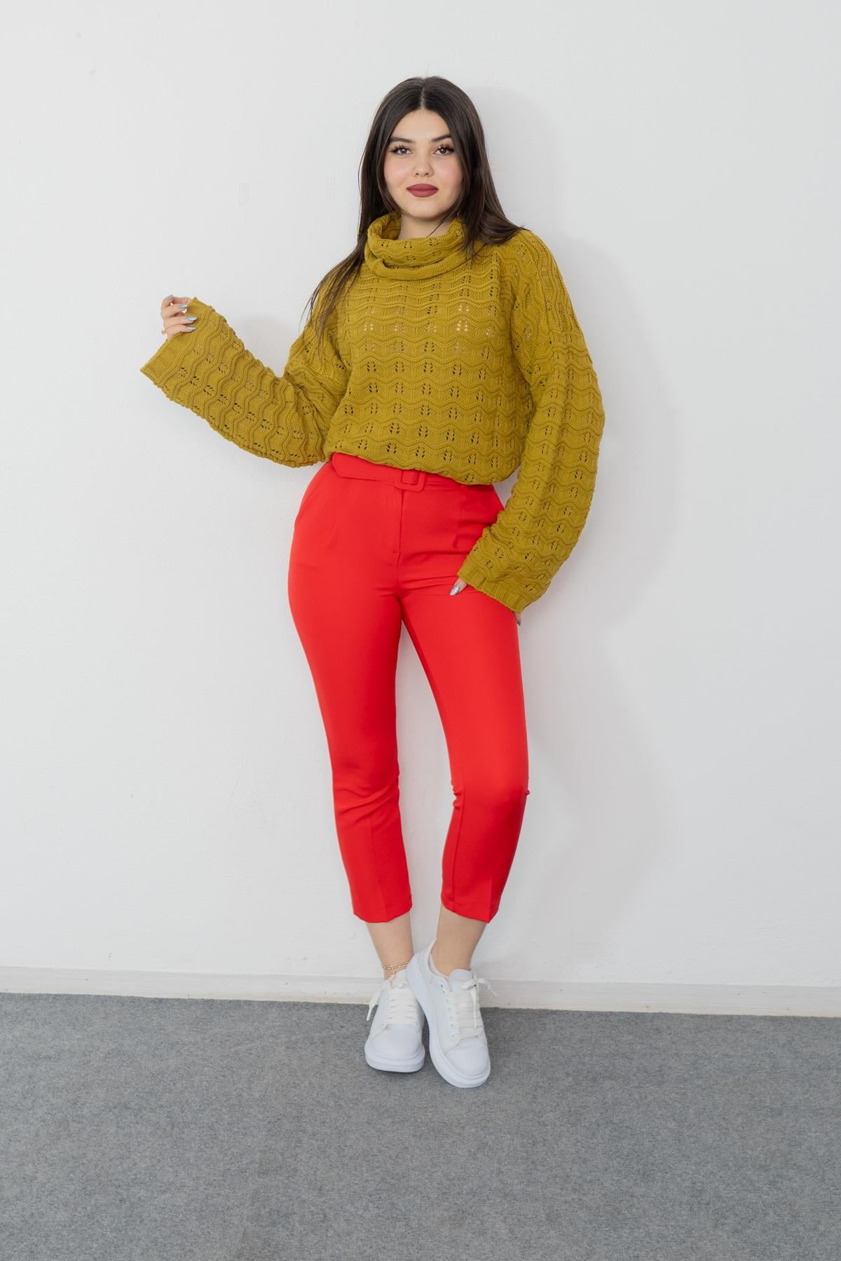 BRIDGET KEMERLİ PANTOLON