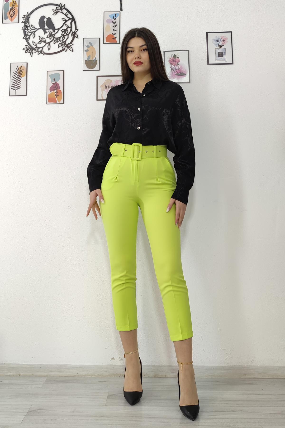 BRIDGET KEMERLİ PANTOLON