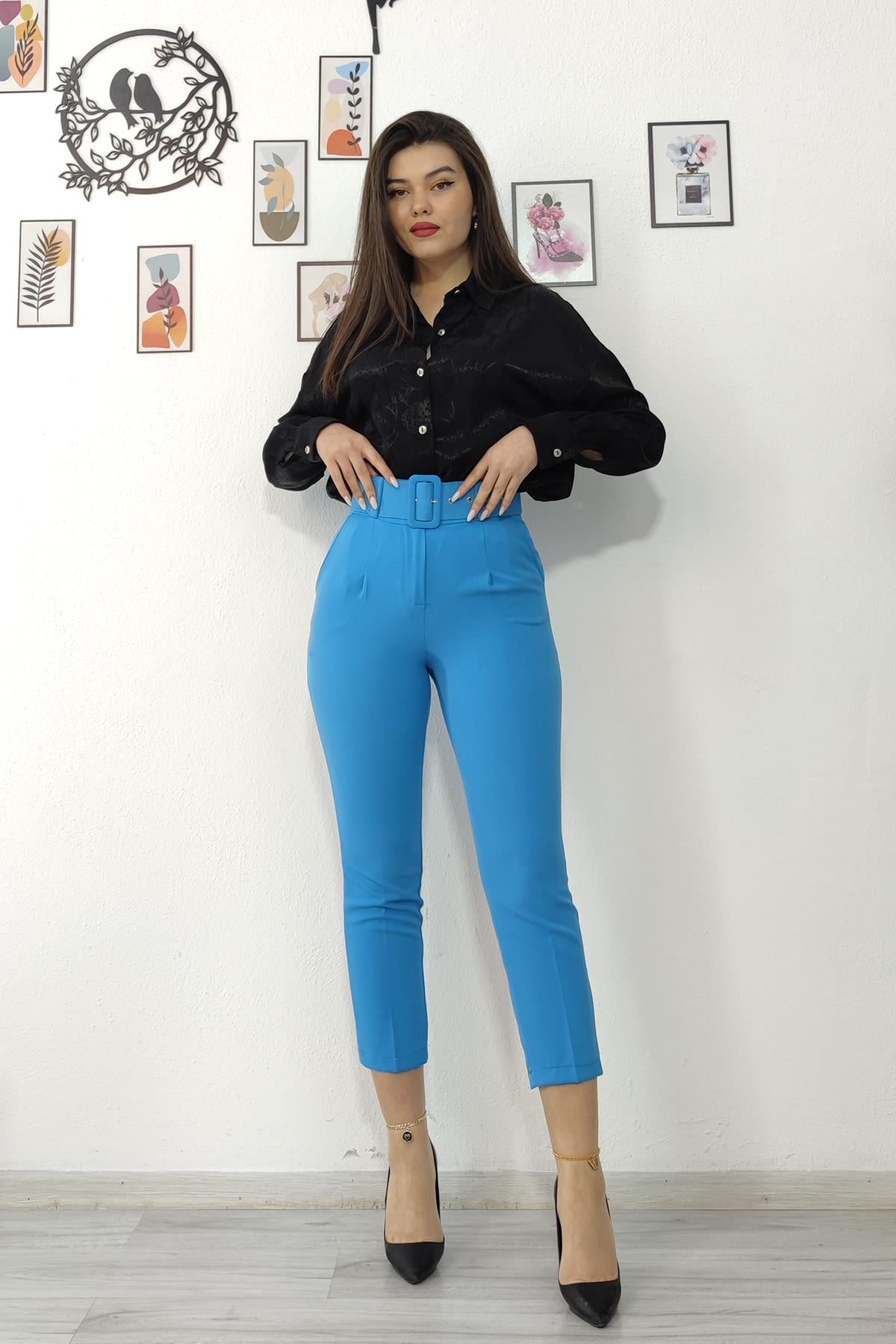 BRIDGET KEMERLİ PANTOLON