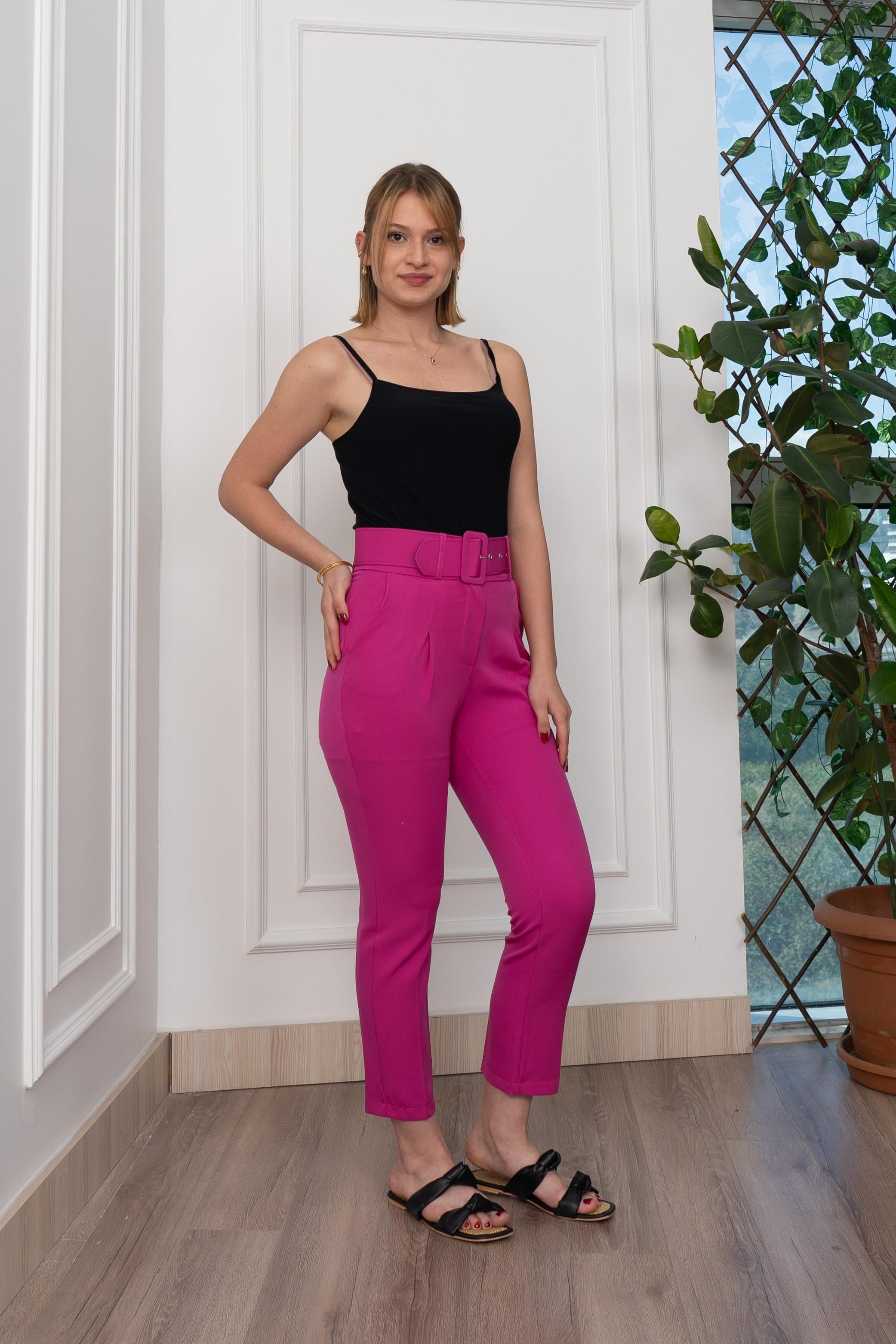 BRIDGET KEMERLİ PANTOLON