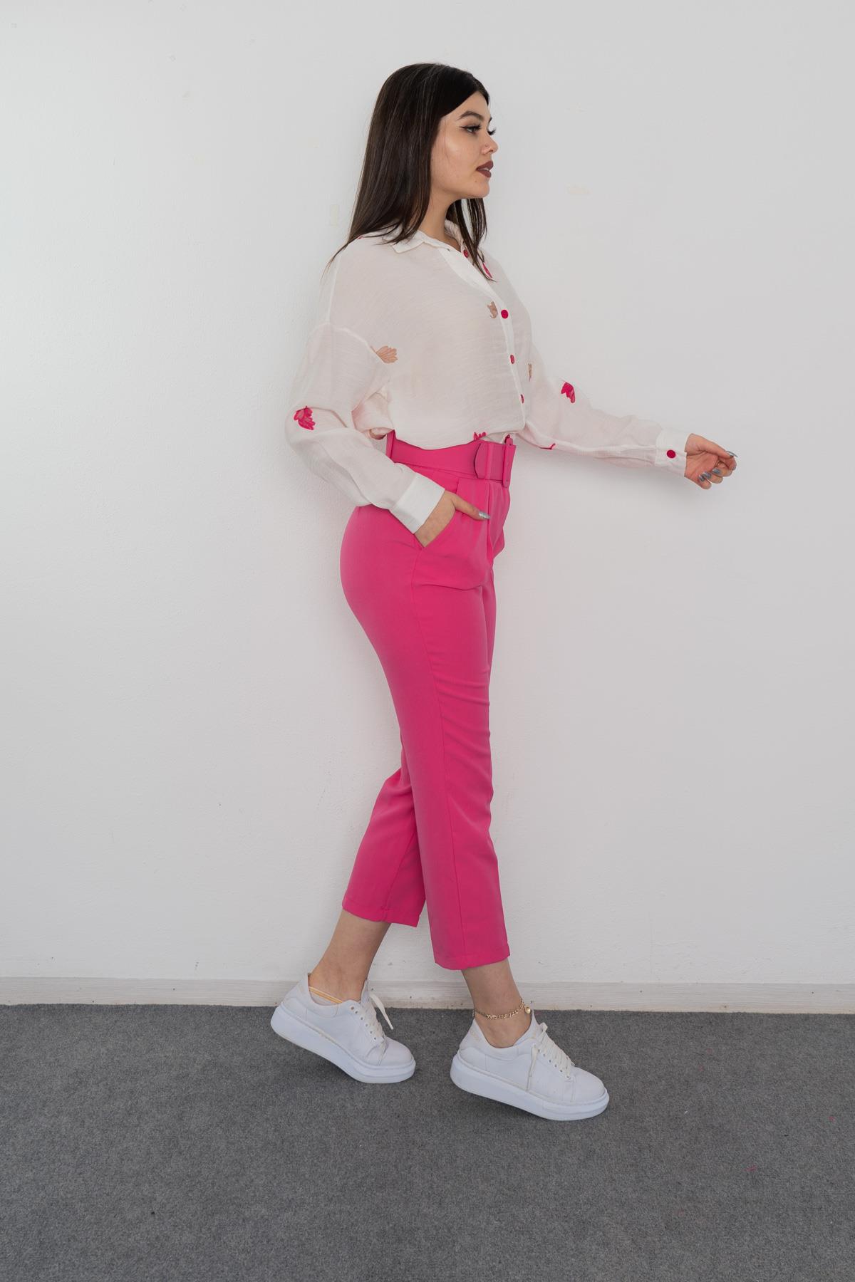 BRIDGET KEMERLİ PANTOLON