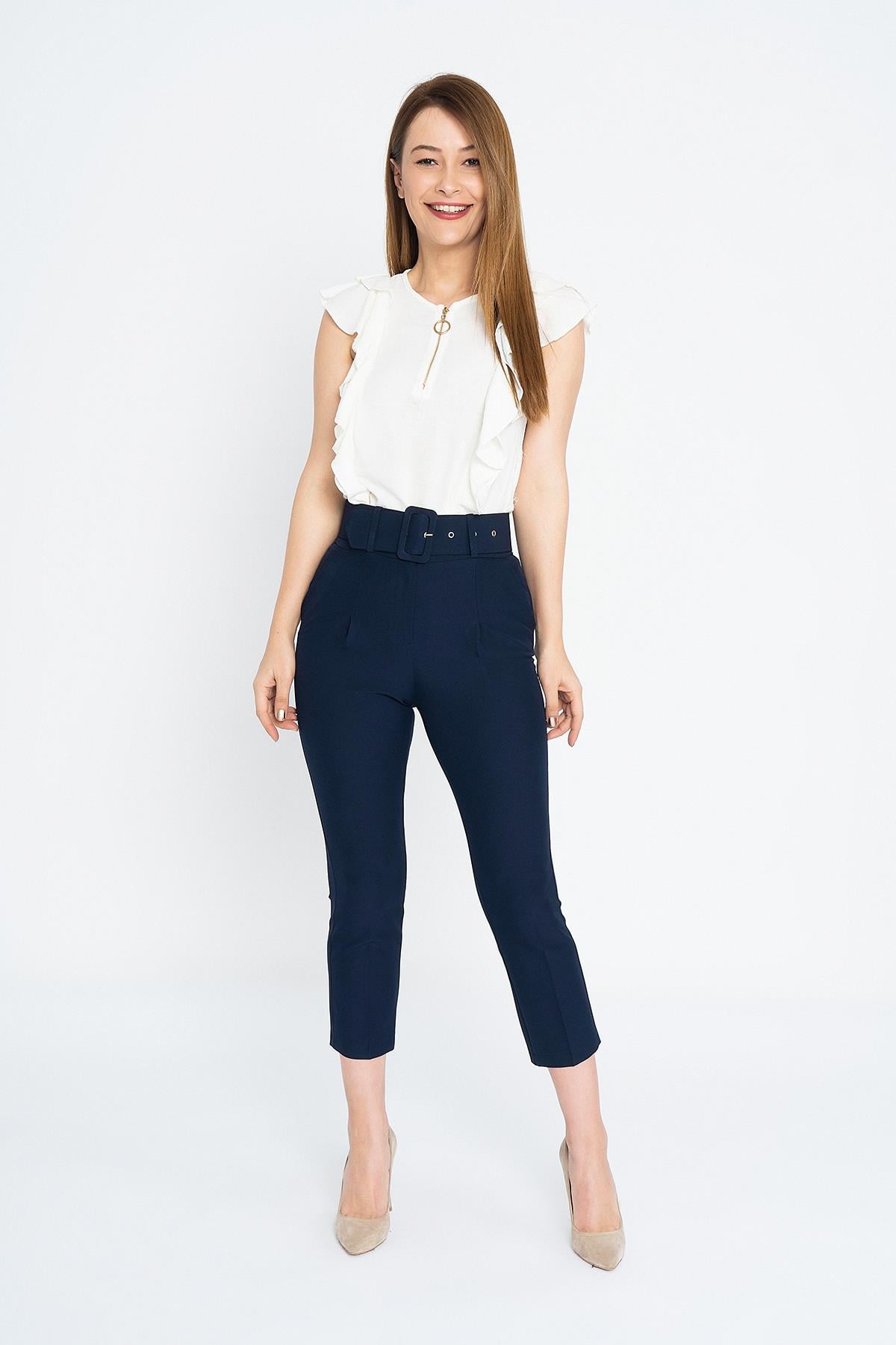 BRIDGET KEMERLİ PANTOLON