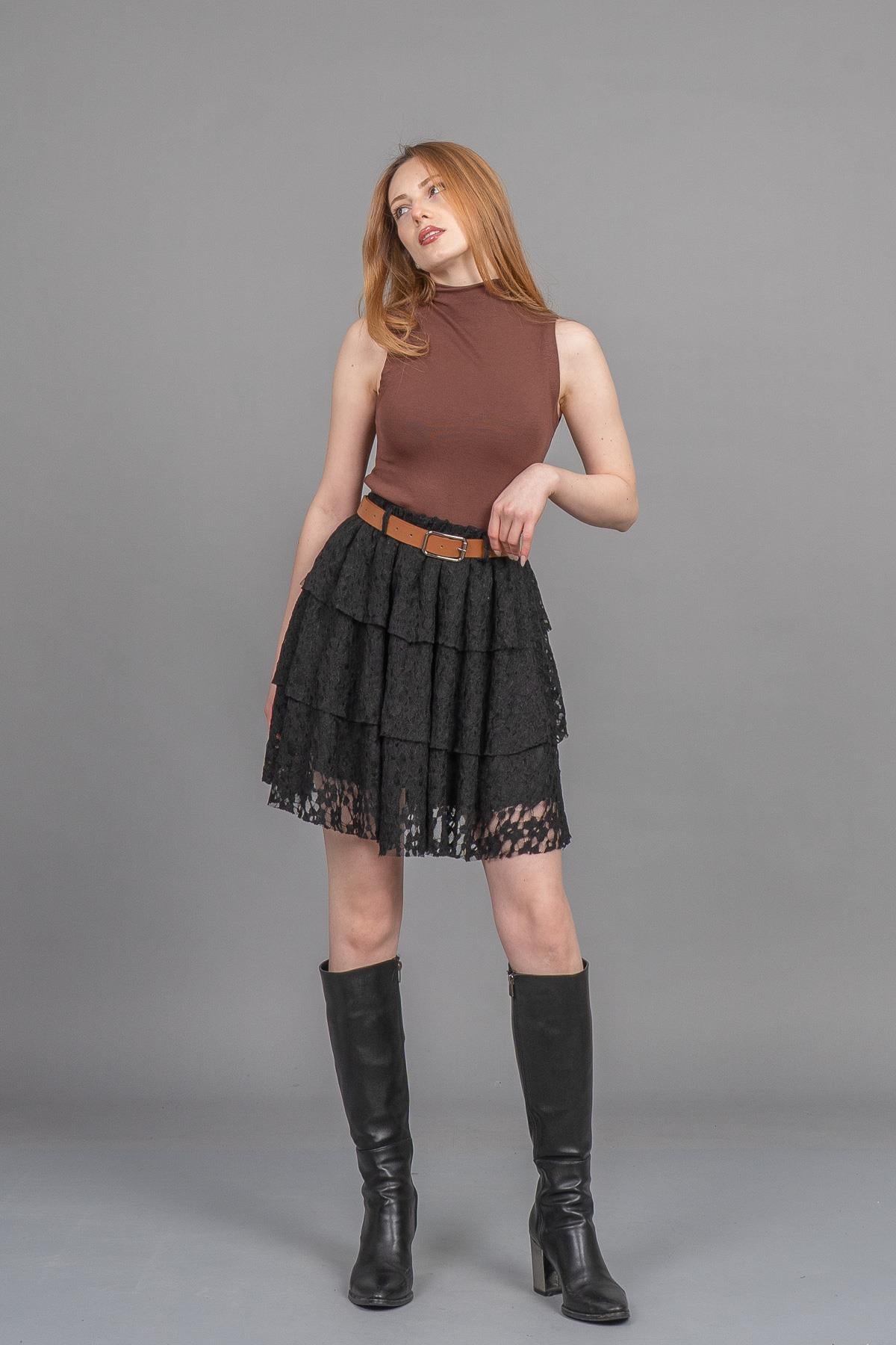 BRITTNEY MİNİ TÜL ETEK