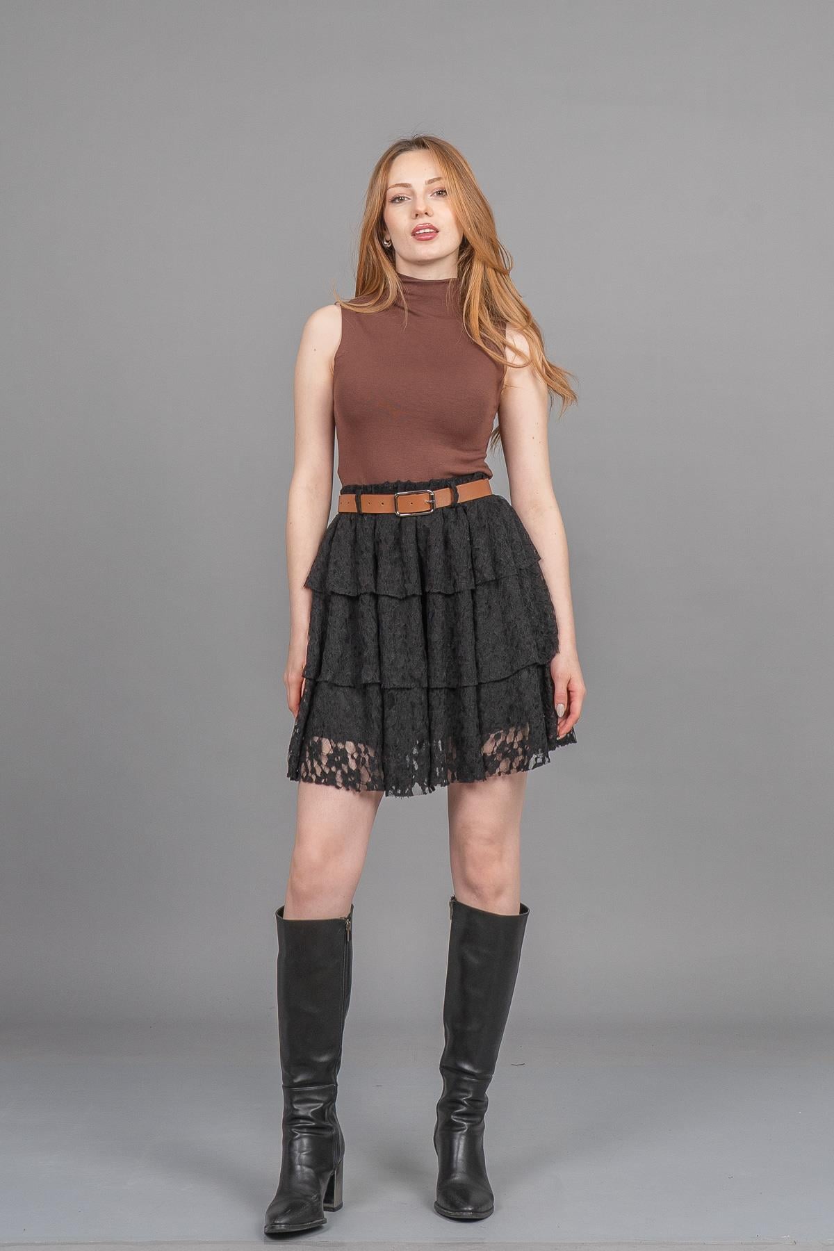 BRITTNEY MİNİ TÜL ETEK